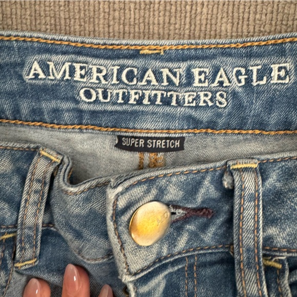 American Eagle Super stretch denim shorts - Picture 2 of 4